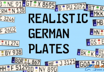 功能模组：真实的德国车牌 Realistic German License Plates [1.56]