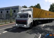 卡玛斯KamAZ 54115车+挂车模组包 [1.53-1.54]