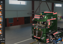 改装模组：奔驰 Actros MP4 内外饰改装包 [1.54]