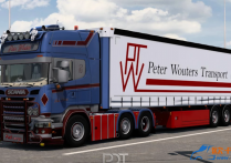  【付费泄漏】斯堪尼亚 R520 Peter Wouters涂装卡车+挂车 模组包 [1.54]