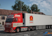 【付费泄漏】沃尔沃Volvo FH3 P.Bjarne 改装卡车+挂车 模组包 [1.53-1.54]