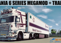 【付费泄漏】斯堪尼亚 R560 Megamod改装卡车+挂车 模组包