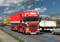 【付费泄漏】斯堪尼亚 R580 Adwin Stam涂装卡车+挂车模组包 [1.53-1.54]