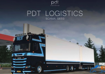 斯堪尼亚 S650 Tandem PDT Logistics改装卡车+挂车 模组包