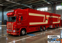 斯堪尼亚 R620 Fleurs Tandem改装卡车+挂车模组包 [无锁通用版]
