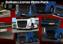【付费泄露】功能模组：巴尔干地区车牌包 Balkan License Plate Pack