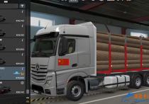 挂车模组：奔驰MP4 木材挂车Timber chassis v1.1