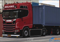 斯堪尼亚 S450 Geelhoed改装卡车+挂车模组包  [无锁通用版]