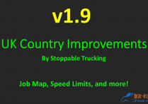 功能模组：英国地图改进 UK Country Improvements v1.9