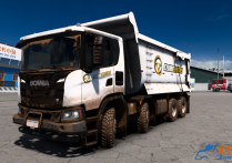 斯堪尼亚 Scania 560 XT 8×4重载卡车 [无锁通用版]