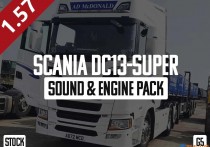 【付费泄漏】声效模组：斯堪尼亚 DC13-Super 音效与引擎套装 [1.57]