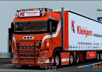 达夫 DAF XF 106 530 Kleinjan Transport 改装卡车 [无锁通用版]