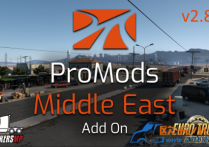 扩展地图：ProMods 中东 Middle East V2.84 [1.61]