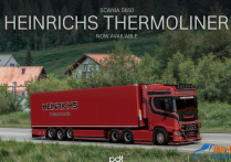 斯堪尼亚 S650 Heinrichs Thermoliner改装卡车+挂车 模组包 v9.0 [1.60]