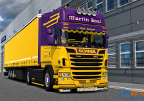 【付费泄漏】斯堪尼亚 R450 Martin Snel改装卡车+挂车 模组包 [1.60]