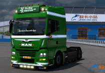 曼恩 TGX E6 Den Haag Transporte 改装卡车 [无锁通用版]