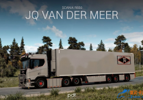【付费泄漏】斯堪尼亚 R650 JQ van der Meer涂装卡车+挂车 模组包 [1.60]
