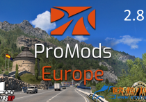 扩展地图：ProMods 欧洲 Europe V2.81 [1.58]