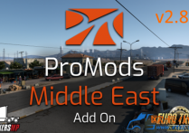 扩展地图：ProMods 中东 Middle East V2.83 [1.60]