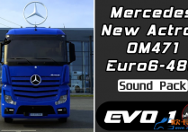【付费泄漏】声效模组：奔驰 Actros 480 OM471 音效包 [1.60]