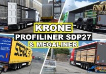 挂车模组：克劳耐 Krone Profiliner SDP27 & Megaline 双拖车 [1.61]