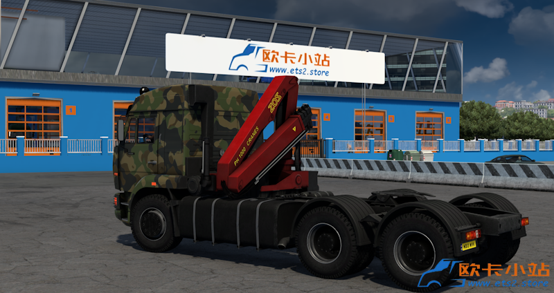 卡玛斯 KamAZ 6460 重卡-车尾.png