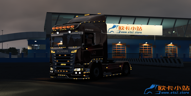 Scania R440-夜间车灯.png