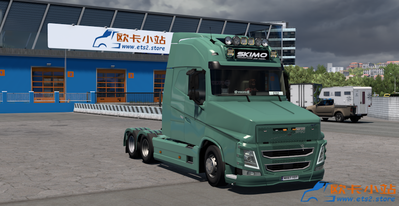 Volvo NH16 长头卡车-车头.png