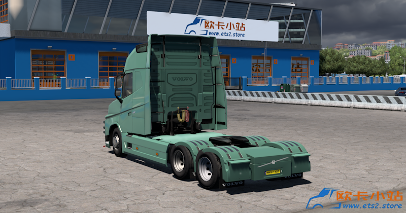 Volvo NH16 长头卡车-车尾.png
