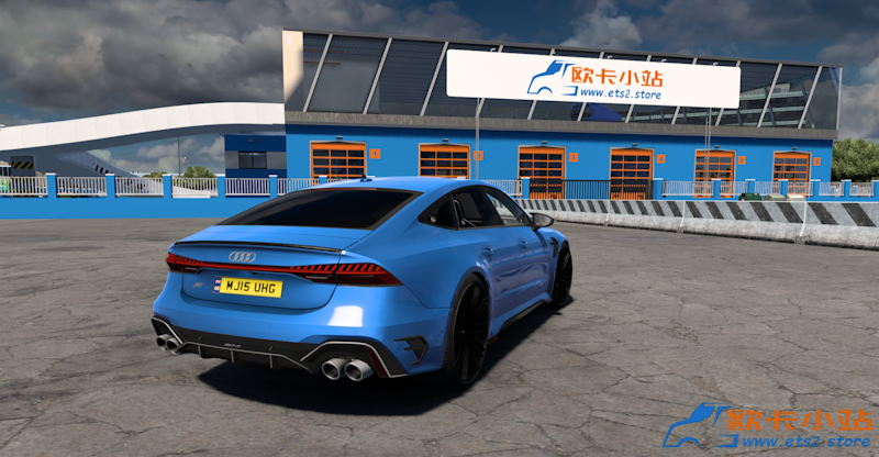 RS7 Performance 高性能版-车尾.png