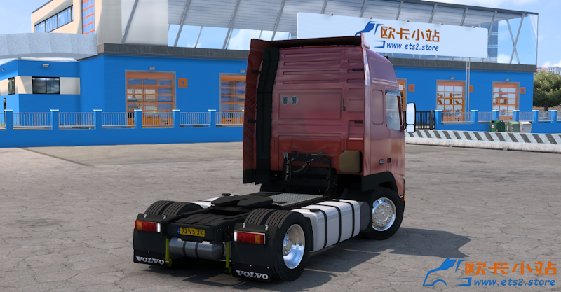 沃尔沃 Volvo FH12 初代旗舰重卡-车尾.png