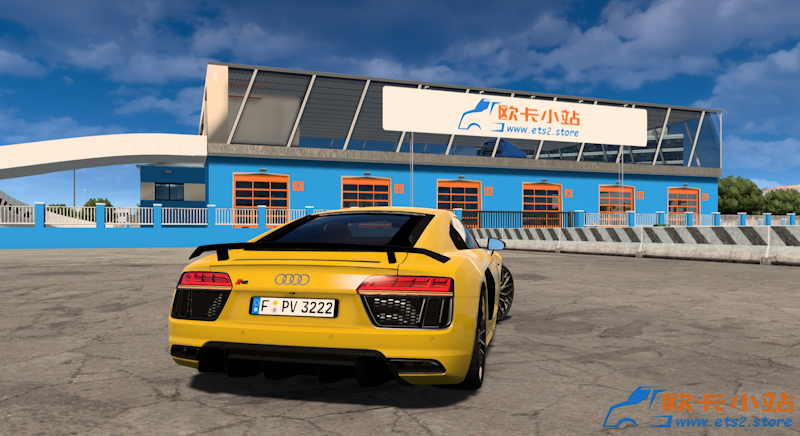 奥迪 R8 V10 plus-车尾.png