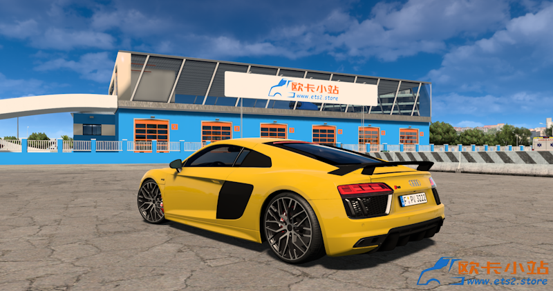 奥迪 R8 V10 plus-侧面.png